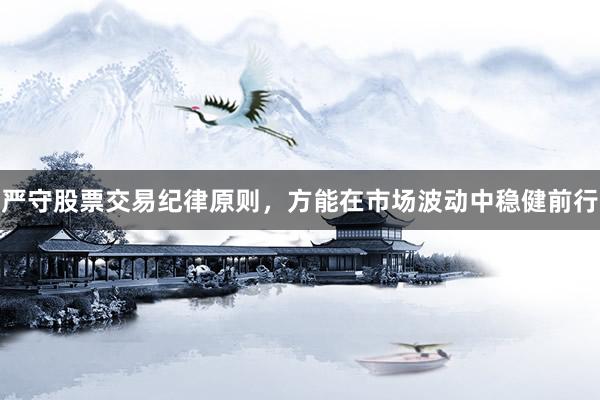 严守股票交易纪律原则，方能在市场波动中稳健前行